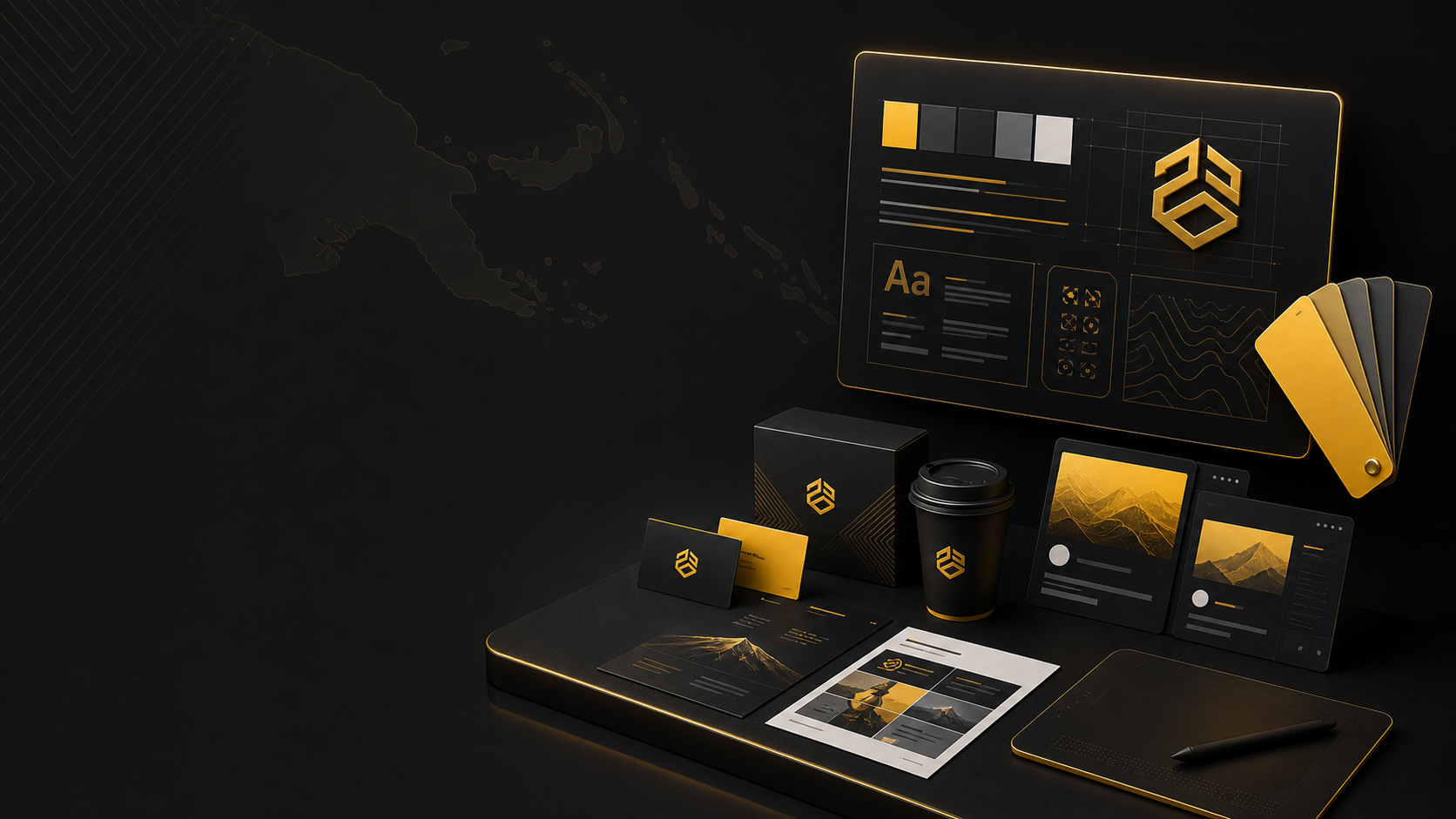 Design and branding services in Papua New Guinea for SMEs, startups, NGOs and government agencies