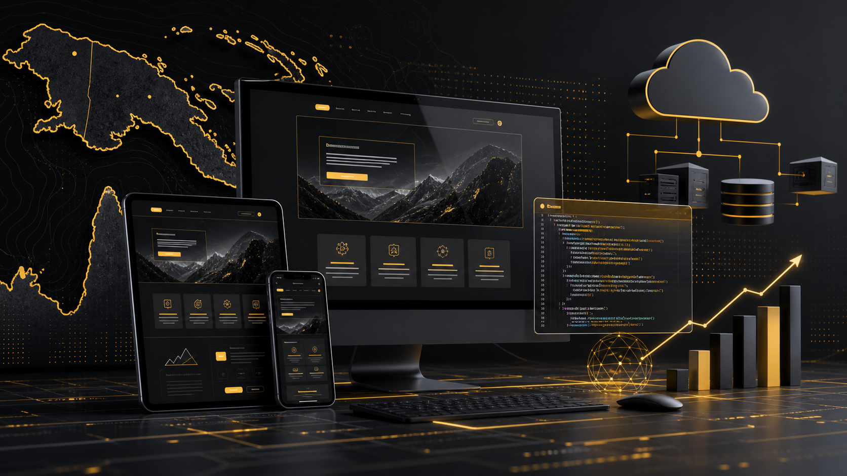 Website design and development in Papua New Guinea for SMEs, startups, NGOs and government agencies
